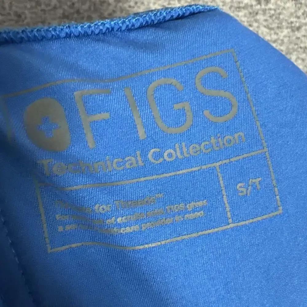Figs Women’s Size Small Tall 1366 Blue Zamora Jogger Scrub Pants